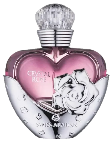 Swiss Arabian Crystal Rose perfume bottle