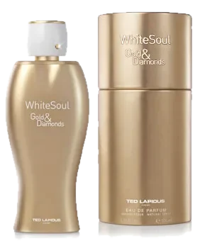 Ted Lapidus White Soul Gold & Diamonds parfüm şişesi