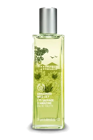 The Body Shop Amazonian Wild Lily parfüm şişesi