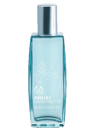 The Body Shop Aqua Lily 2008 parfüm şişesi