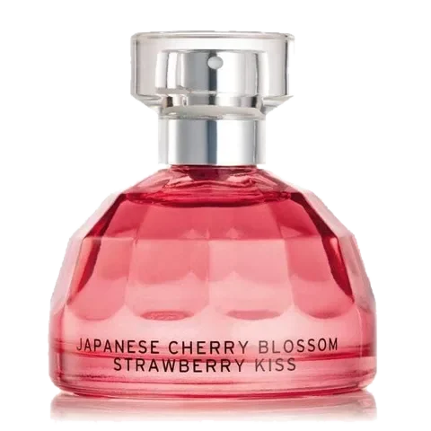 The Body Shop Japanese Cherry Blossom Strawberry Kiss parfüm şişesi
