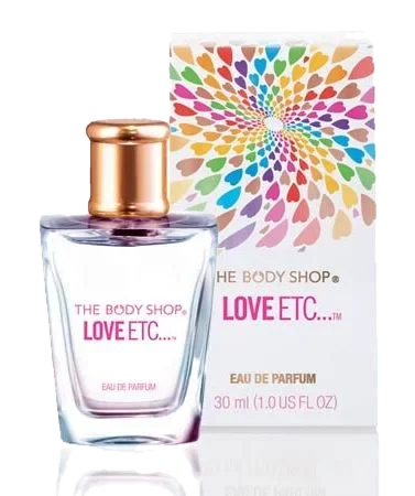 The Body Shop Love ETC parfüm şişesi