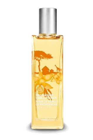 The Body Shop Madagascan Vanilla Flower parfüm şişesi