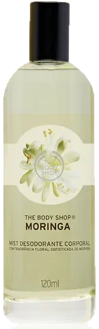 The Body Shop Moringa parfüm şişesi