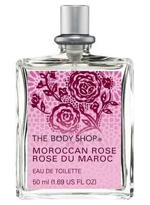 The Body Shop Moroccan Rose parfüm şişesi