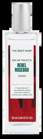 The Body Shop Rebel Rosebud Eau de Toilette perfume bottle