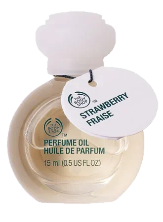 The Body Shop Strawberry Perfume Oil parfüm şişesi