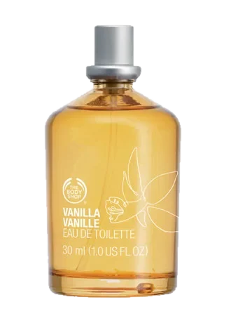 The Body Shop Vanilla parfüm şişesi