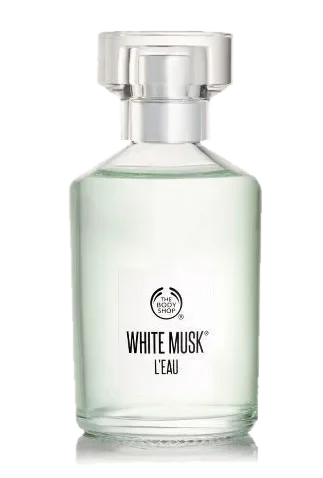 The Body Shop White Musk L'Eau parfüm şişesi