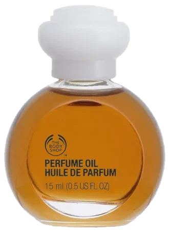 The Body Shop Woody Sandalwood Perfume Oil parfüm şişesi