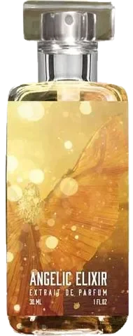 The Dua Brand Angelic Elixir perfume bottle