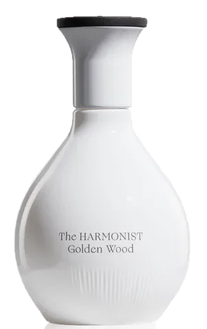 The Harmonist Golden Wood perfume bottle