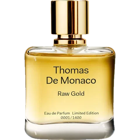 Thomas de Monaco Raw Gold parfüm şişesi
