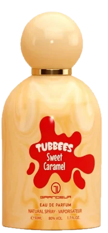 Tubbees Sweet Caramel perfume bottle