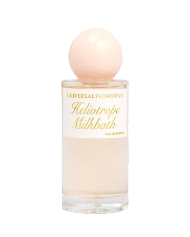 Universal Flowering Heliotrope Milkbath perfume bottle