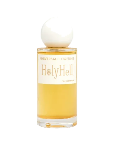 Universal Flowering Holy Hell perfume bottle
