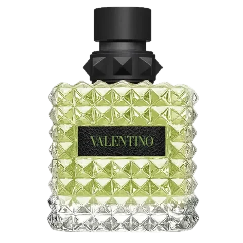 Valentino Donna Born in Roma Green Stravaganza perfume bottle