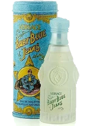 Versace Baby Blue Jeans parfüm şişesi