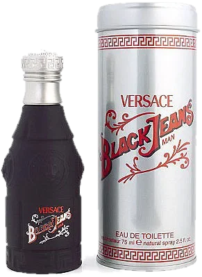 Versace Black Jeans perfume bottle