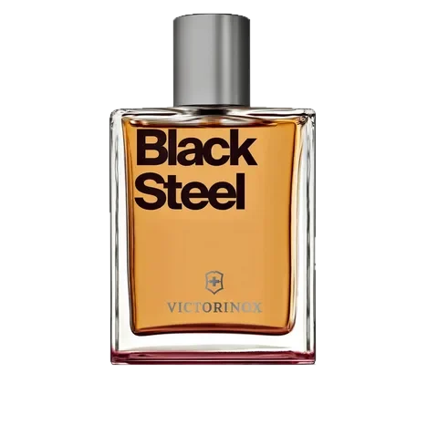 Victorinox Swiss Army Black Steel perfume bottle