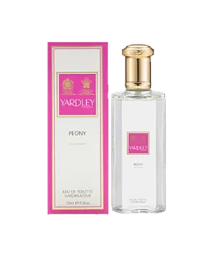 Yardley Peony perfume bottle