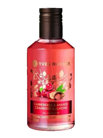 Yves Rocher Canneberge & Amande perfume bottle
