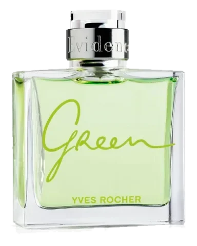 Yves Rocher Comme Une Evidence Green perfume bottle