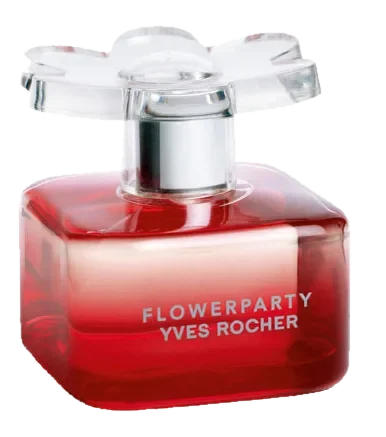 Yves Rocher FlowerParty perfume bottle