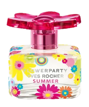 Yves Rocher Flowerparty Summer perfume bottle