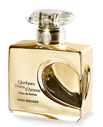 Yves Rocher Quelques Notes d'Amour Eau de Parfum Limited Edition parfüm şişesi