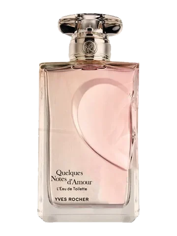 Yves Rocher Quelques Notes d’Amour L'Eau de Toilette perfume bottle