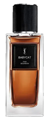 Yves Saint Laurent Babycat Raw Bourbon perfume bottle