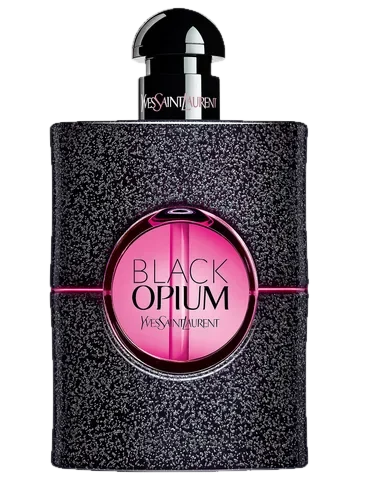 Yves Saint Laurent Black Opium Neon perfume bottle