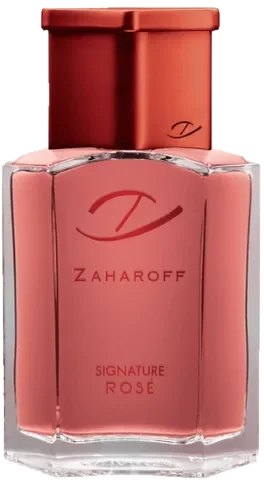 Zaharoff Signature Rosé perfume bottle