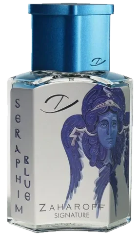 Zaharoff Signature Seraphim Blue perfume bottle