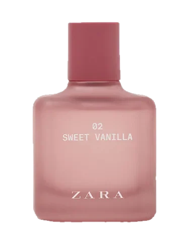 Zara 02 Sweet Vanilla parfüm şişesi