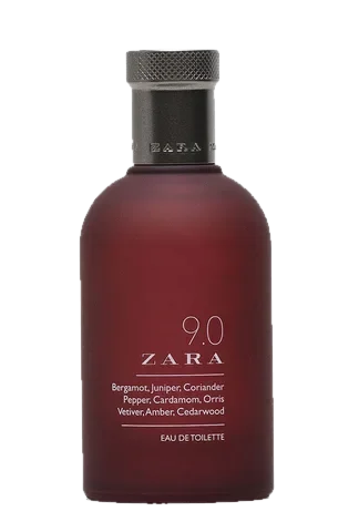Zara 9.0 perfume bottle
