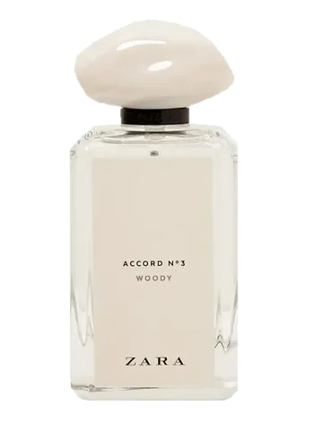 Zara Accord No 3 Woody parfüm şişesi