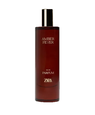 Zara Amber Fever parfüm şişesi