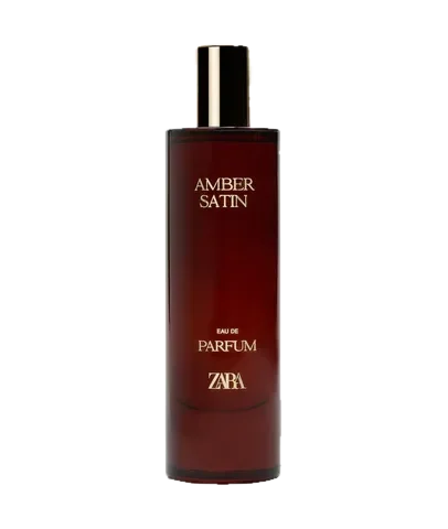Zara Amber Satin parfüm şişesi