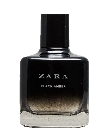 Zara Black Amber parfüm şişesi
