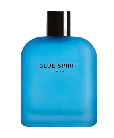 Zara Blue Spirit parfüm şişesi