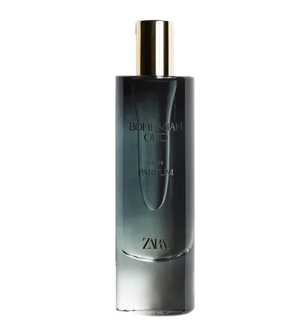 Zara Bohemian Oud perfume bottle