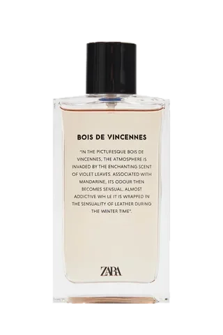Zara Bois de Vincennes perfume bottle