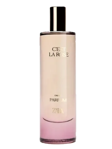 Zara C'est La Rose parfüm şişesi