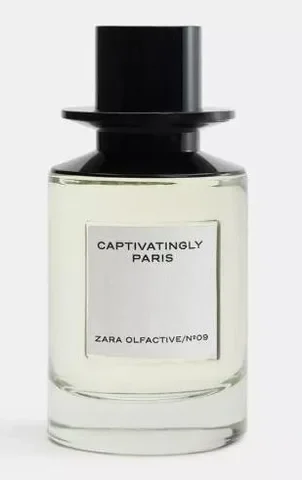 Zara Captivatingly Paris parfüm şişesi