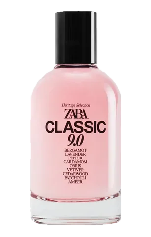Zara Classics 9.0 perfume bottle