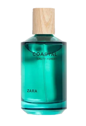 Zara Coastal Salty Forest perfume bottle