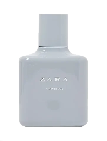 Zara Dandelion perfume bottle