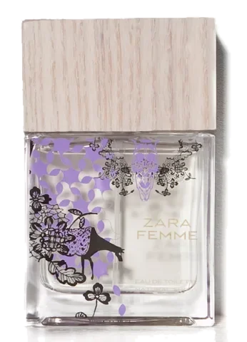 Zara Femme parfüm şişesi
